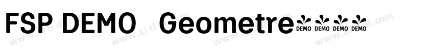 FSP DEMO   Geometre字体转换